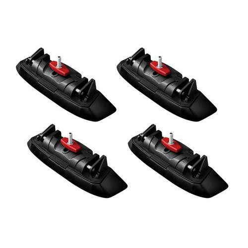 Barre portatutto portapacchi alluminio nero Bmw Serie 5 4p 2010-2017