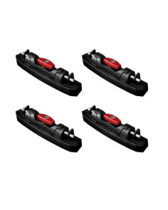 Barre portatutto portapacchi alluminio nero Ford Focus SW 2005-2007 c/profilo 2