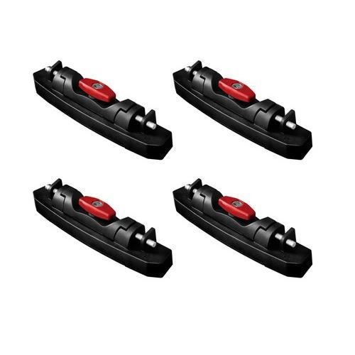 Barre portatutto portapacchi alluminio nero Ford Focus SW 2005-2007 c/profilo