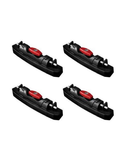 Barre portatutto portapacchi alluminio nero Ford Focus SW 2005-2007 c/profilo