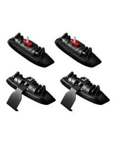 Barre portatutto portapacchi alluminio nero Lexus RX 2009-2015 2