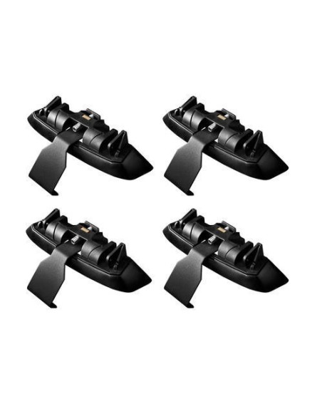 Barre portatutto portapacchi alluminio nero Opel Astra K 5p 2015-2021