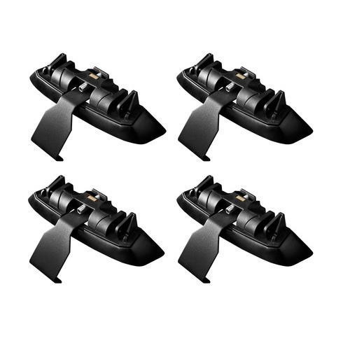 Barre portatutto portapacchi alluminio nero VW Jetta 2011-2013