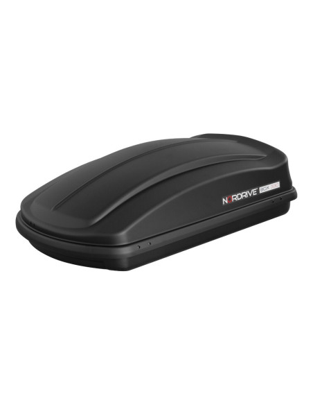 Box Auto Portatutto Portapacchi Nordrive in ABS 330 litri Nero Goffrato