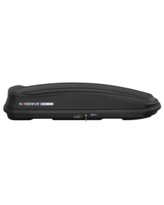 Box Auto Portatutto Portapacchi Nordrive in ABS 430 litri Nero Goffrato 2