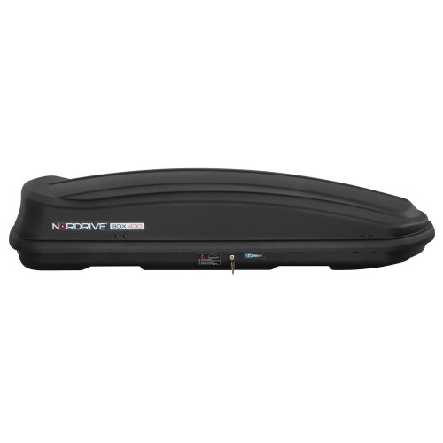 Box Auto Portatutto Portapacchi Nordrive in ABS 430 litri Nero Goffrato