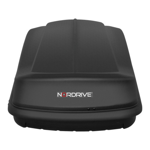 Box Auto Portatutto Portapacchi Nordrive in ABS 430 litri Nero Goffrato