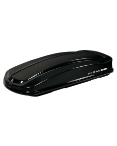 Box Auto Portatutto Portapacchi Nordrive in ABS 430 litri Nero Lucido