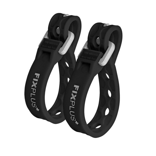 Coppia cinghie elastiche di fissaggio FixPlus Nano 1,25x15cm