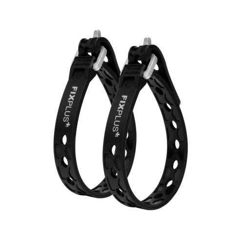Coppia cinghie elastiche di fissaggio FixPlus Nano 1,25x23cm