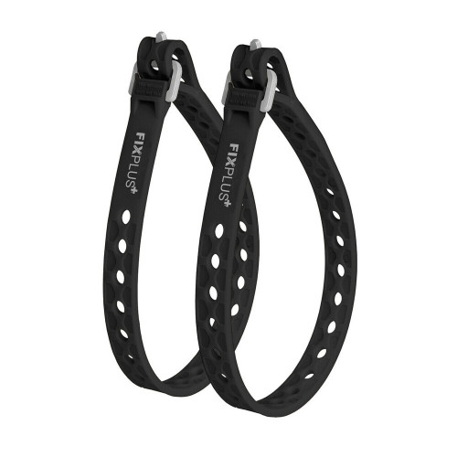 Coppia cinghie elastiche di fissaggio FixPlus Nano 1,25x30cm