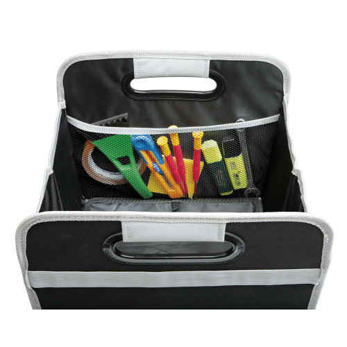 Organizer baule pieghevole polyestere 32x27xH28cm