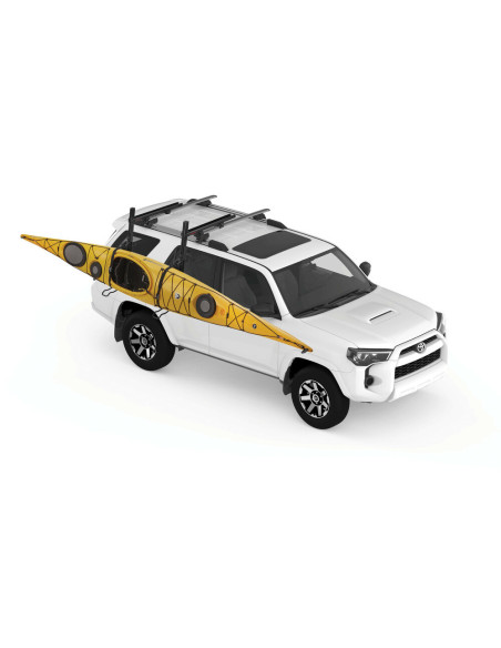 Porta kayak e 2 tavole da surf estensibile per barre portatutto Yakima ShowDown