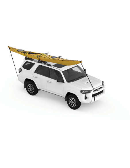 Porta kayak e 2 tavole da surf estensibile per barre portatutto Yakima ShowDown