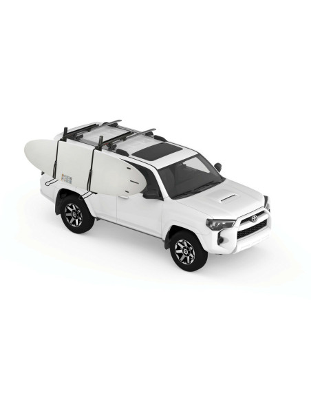 Porta kayak e 2 tavole da surf estensibile per barre portatutto Yakima ShowDown