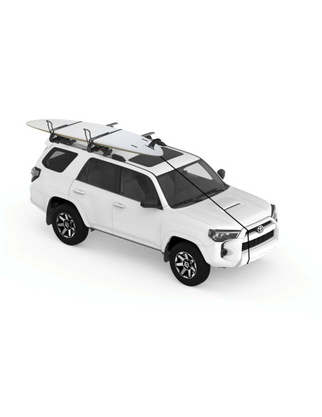 Porta kayak e 2 tavole da surf estensibile per barre portatutto Yakima ShowDown