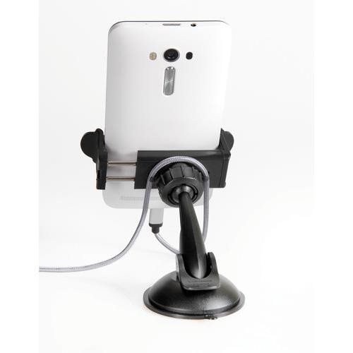 Porta telefono Snap Fin regolabile con ventosa adesiva