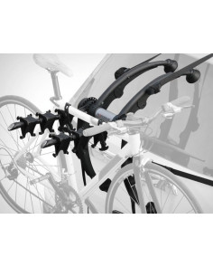 Portabici posteriore auto universale 3 bici ripiegabile 2