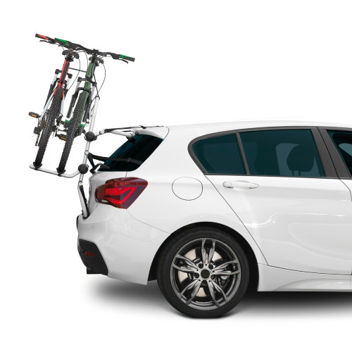 Portabiciclette posteriore in alluminio Nordrive Pyro 2 bici