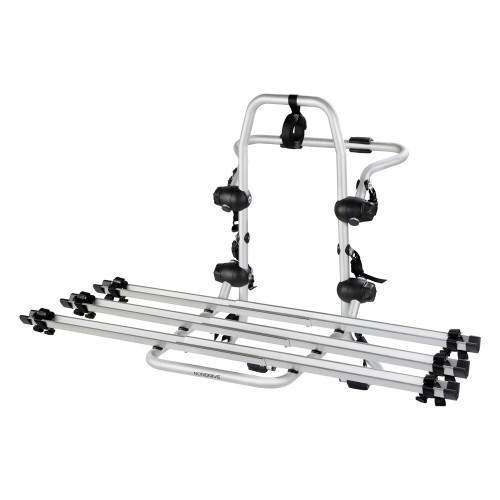 Portabiciclette posteriore in alluminio Nordrive Pyro 3 bici