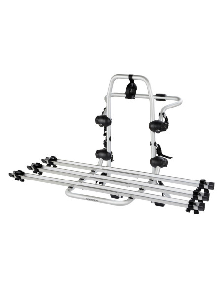 Portabiciclette posteriore in alluminio Nordrive Pyro 3 bici