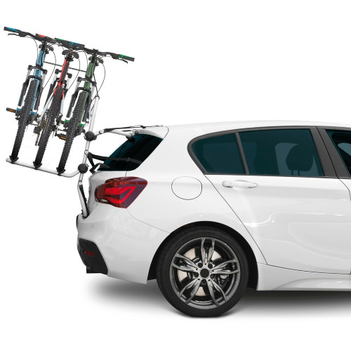 Portabiciclette posteriore in alluminio Nordrive Pyro 3 bici