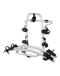 Portabiciclette posteriore in alluminio Nordrive Radius 2 bici