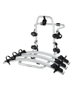 Portabiciclette posteriore in alluminio Nordrive Radius 3 bici