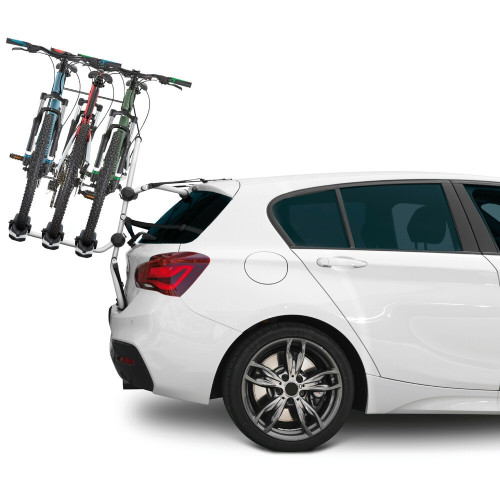 Portabiciclette posteriore in alluminio Nordrive Radius 3 bici