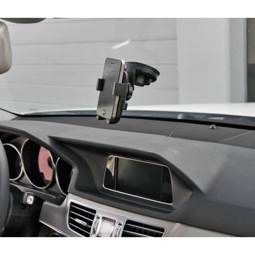 Portacellulare auto camion camper universale con bloccaggio automatico