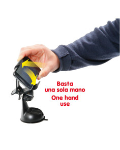 Portacellulare auto camion camper universale snodabile max 110mm 2