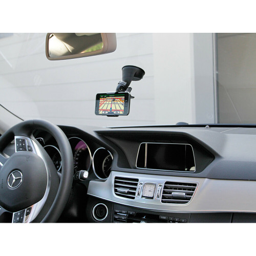 Portacellulare auto camion camper universale snodabile max 110mm