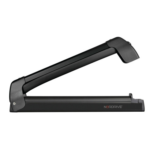 Portasci e Snowboard NK-60 in alluminio nero per barre 6 sci o 4 snow