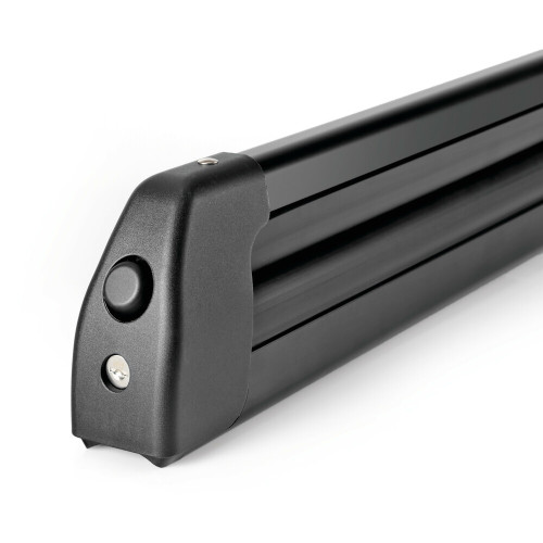 Portasci e Snowboard NK-60 in alluminio nero per barre 6 sci o 4 snow