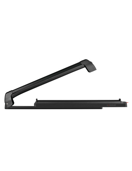 Portasci e Snowboard PS-60 Scorrevole in alluminio nero per barre 6 sci o 4 snow