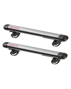 Portasci per barre da tetto FatCat 6 Evo silver 6 paia di sci o 4 snow
