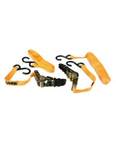 Set 2 nastri tensori con cricchetto a doppio gancio S - 500 cm