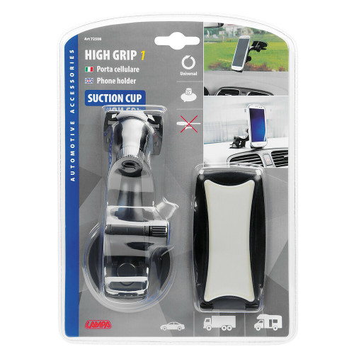 Supporto portatelefono a ventosa con gel adesivo - auto camion camper