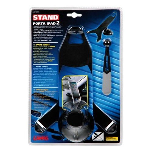 Supporto Stand Porta Ipad2 multiuso casa ufficio auto camper