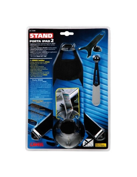 Supporto Stand Porta Ipad2 multiuso casa ufficio auto camper