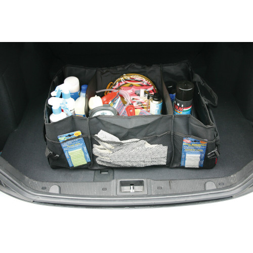 Borsa organizer in nylon per baule 70x37cm