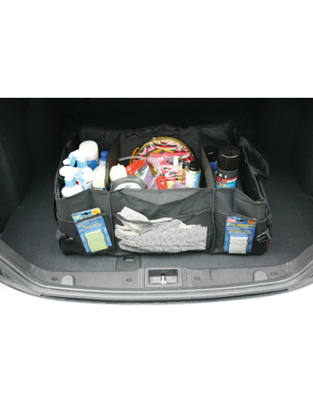 Borsa organizer in nylon per baule 70x37cm