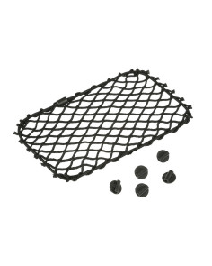 Tasca a rete elasticizzata multiuso fissaggio a bottone 30x18cm