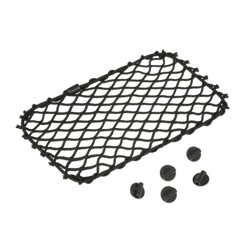 Tasca a rete elasticizzata multiuso fissaggio a bottone 30x18cm