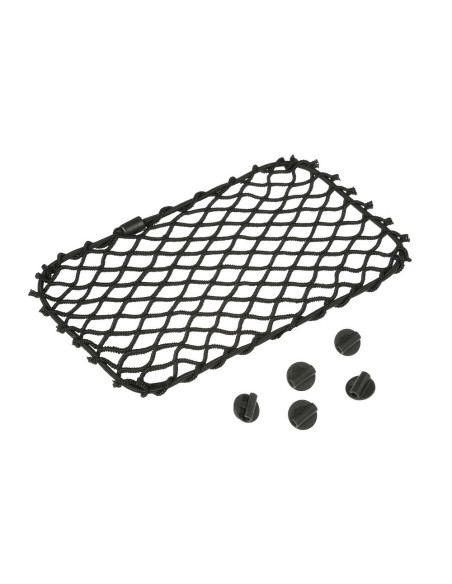 Tasca a rete elasticizzata multiuso fissaggio a bottone 30x18cm