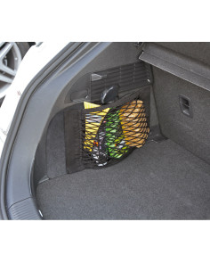Tasca a rete elasticizzata multiuso fissaggio in moquette 40x25cm 2