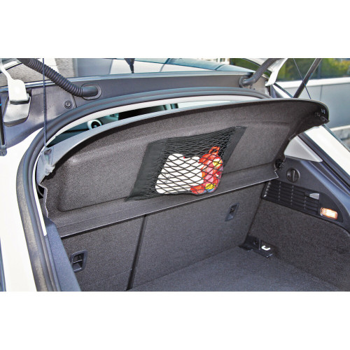 Tasca a rete elasticizzata multiuso fissaggio in moquette 40x25cm