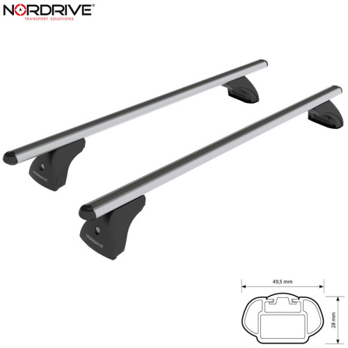 Barre portatutto alluminio alumia per Citroen C5 X dal 2021