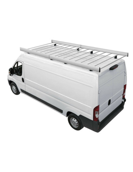 Bagagliera cestello alluminio 180x115cm Dacia Dokker dal 2012