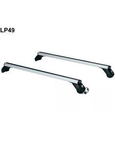 Kit barre portatutto LP49 per Fiat 500 - 500C dal 2007 al 2024